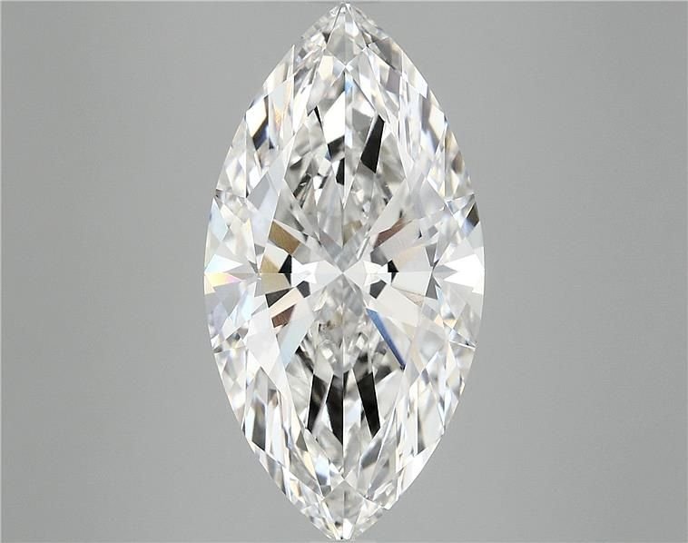 6.19ct F VS1 Rare Carat Ideal Cut Marquise Lab Grown Diamond