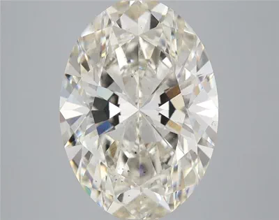 3.05ct H VS2 Rare Carat Ideal Cut Oval Lab Grown Diamond