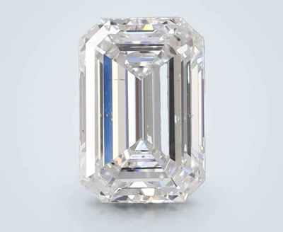 1.02ct D SI1 Rare Carat Ideal Cut Emerald Lab Grown Diamond