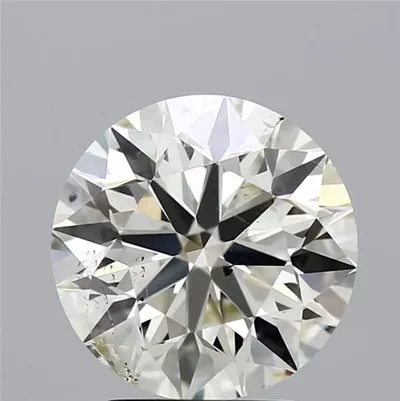 3.50ct K SI2 Excellent Cut Round Diamond