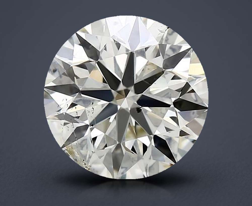 3.50ct K SI2 Excellent Cut Round Diamond