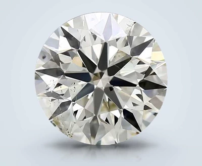 3.50ct K SI2 Excellent Cut Round Diamond
