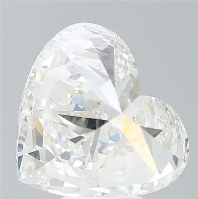 7.27ct E VVS2 Good Cut Heart Lab Grown Diamond