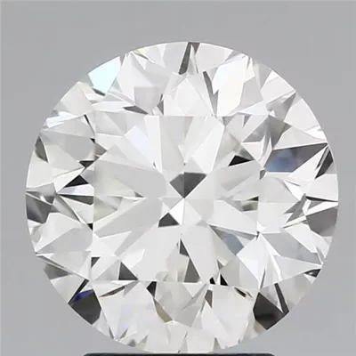 3.01ct H IF Excellent Cut Round Diamond