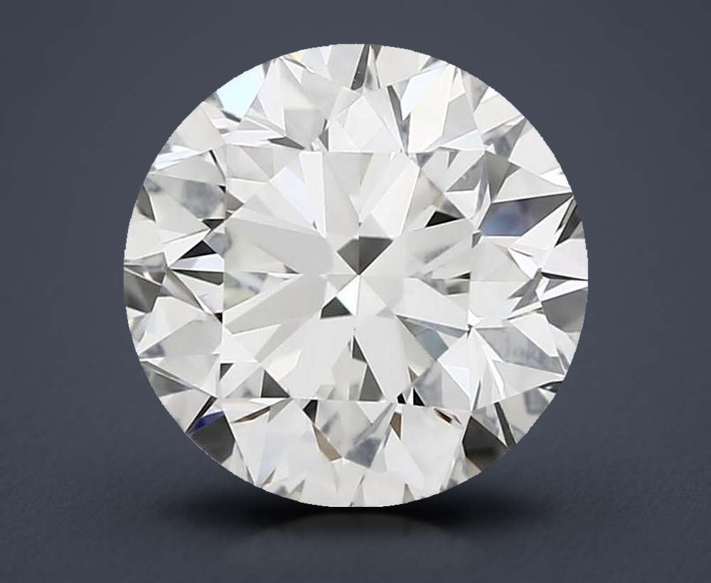3.01ct H IF Excellent Cut Round Diamond