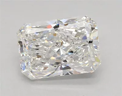 3.02ct E VS1 Rare Carat Ideal Cut Radiant Lab Grown Diamond