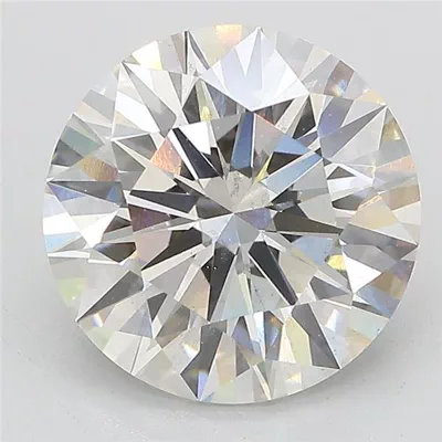 4.41ct G SI1 Rare Carat Ideal Cut Round Lab Grown Diamond