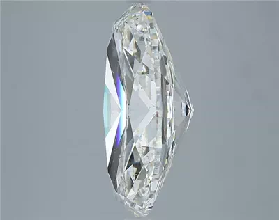 7.03ct F SI2 Rare Carat Ideal Cut Oval Diamond