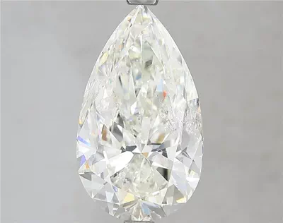 4.02ct H SI2 Rare Carat Ideal Cut Pear Diamond