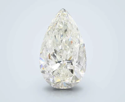 4.02ct H SI2 Rare Carat Ideal Cut Pear Diamond