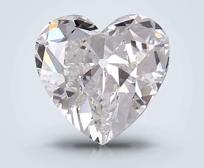 5.21ct G VS1 Rare Carat Ideal Cut Heart Lab Grown Diamond