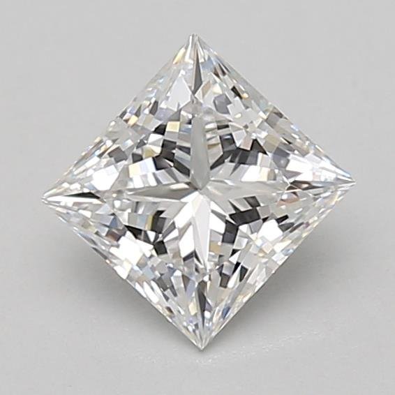 1.09ct D VVS2 Rare Carat Ideal Cut Princess Lab Grown Diamond
