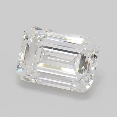 5.65ct E VS2 Excellent Cut Emerald Lab Grown Diamond