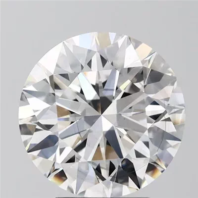 4.02ct F SI1 Rare Carat Ideal Cut Round Lab Grown Diamond