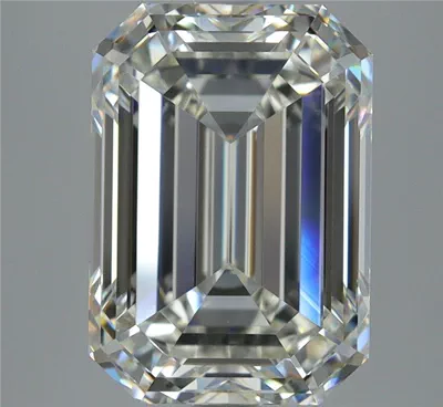 4.03ct J VS1 Rare Carat Ideal Cut Emerald Diamond