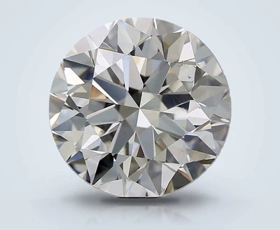 4.57ct I SI1 Rare Carat Ideal Cut Round Diamond
