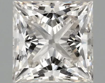 1.58ct H VS2 Rare Carat Ideal Cut Princess Lab Grown Diamond