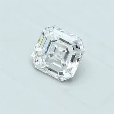 0.50ct F SI1 Excellent Cut Asscher Diamond