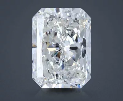 3.51ct I SI2 Rare Carat Ideal Cut Radiant Diamond