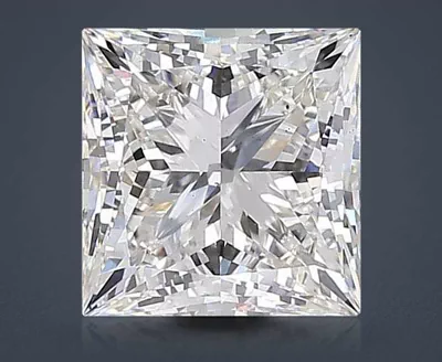 7.07ct F VS2 Rare Carat Ideal Cut Princess Lab Grown Diamond