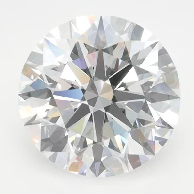 3.07ct D FL Rare Carat Ideal Cut Round Lab Grown Diamond