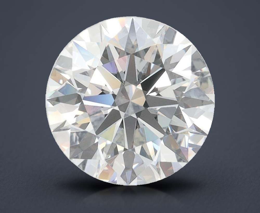 3.07ct D FL Rare Carat Ideal Cut Round Lab Grown Diamond