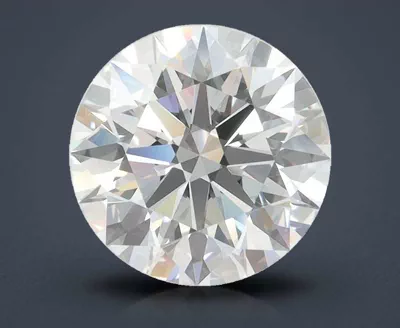 3.07ct D FL Rare Carat Ideal Cut Round Lab Grown Diamond