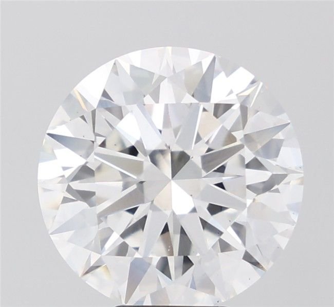 7.01ct E VS2 Excellent Cut Round Lab Grown Diamond