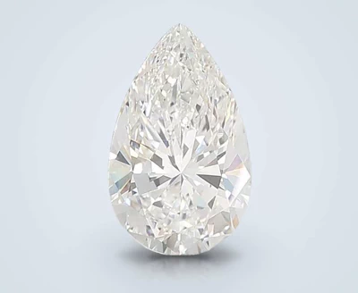 7.02ct F VVS2 Rare Carat Ideal Cut Pear Lab Grown Diamond