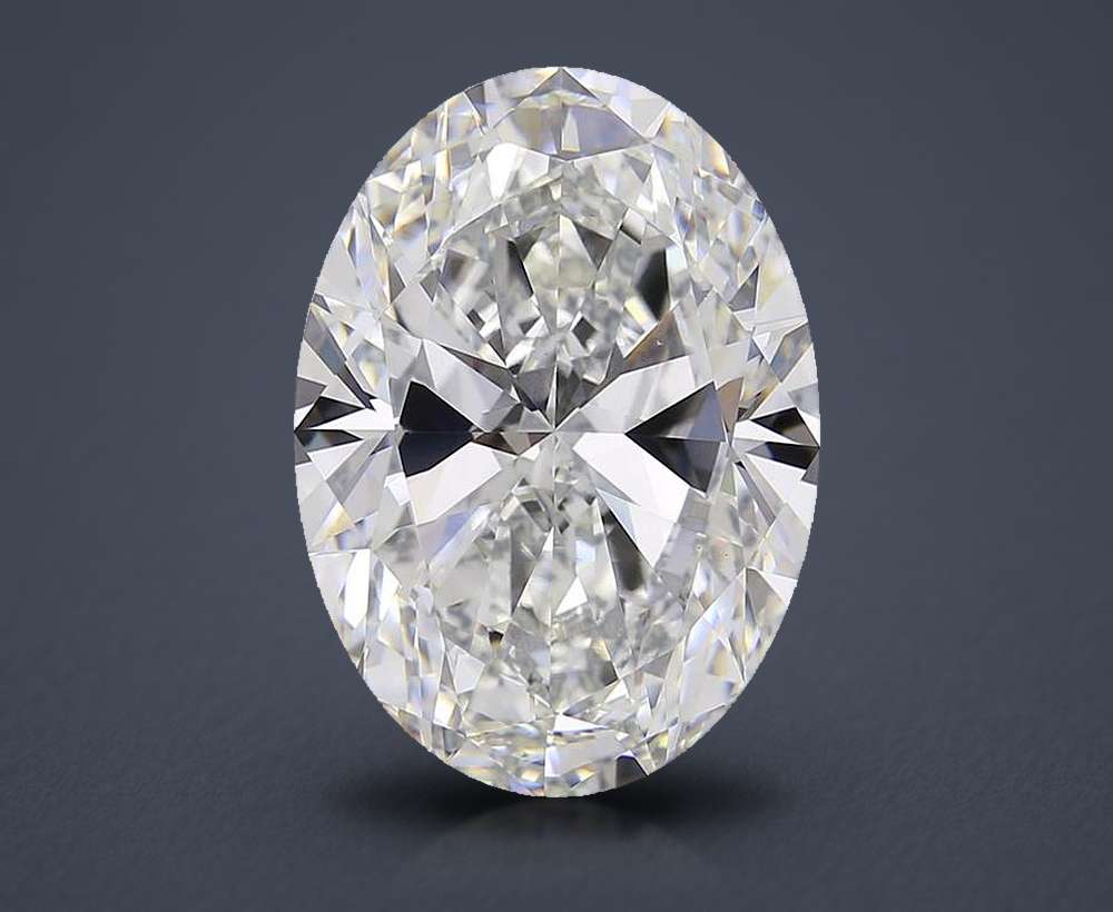 15.00ct F VS1 Rare Carat Ideal Cut Oval Lab Grown Diamond