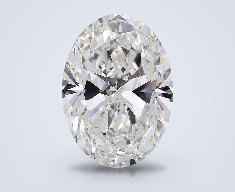 15.00ct F VS1 Rare Carat Ideal Cut Oval Lab Grown Diamond