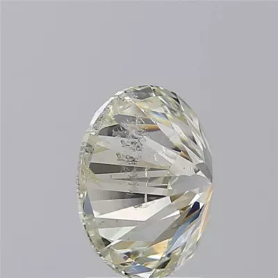 3.51ct J SI2 Rare Carat Ideal Cut Round Diamond