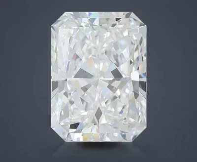 5.52ct F VS1 Rare Carat Ideal Cut Radiant Lab Grown Diamond