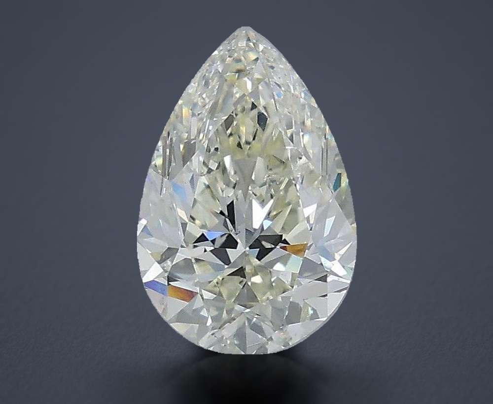 2.00ct J SI1 Very Good Cut Pear Diamond