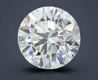2.54ct E SI1 Rare Carat Ideal Cut Round Lab Grown Diamond