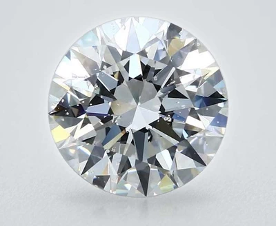 8.13ct H SI2 Rare Carat Ideal Cut Round Diamond