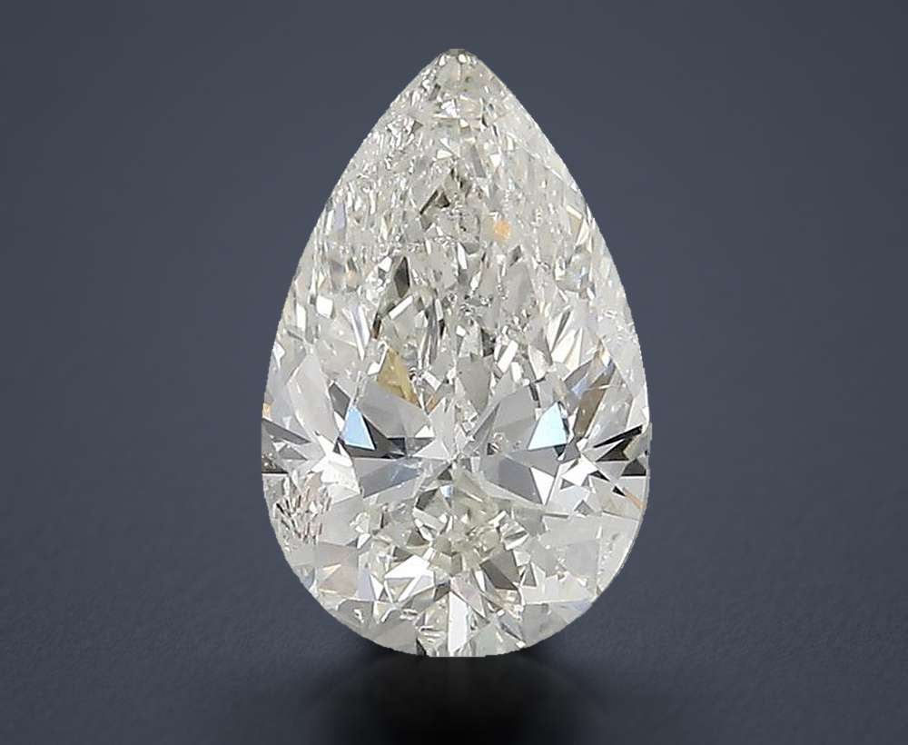 1.94ct I SI2 Rare Carat Ideal Cut Pear Diamond