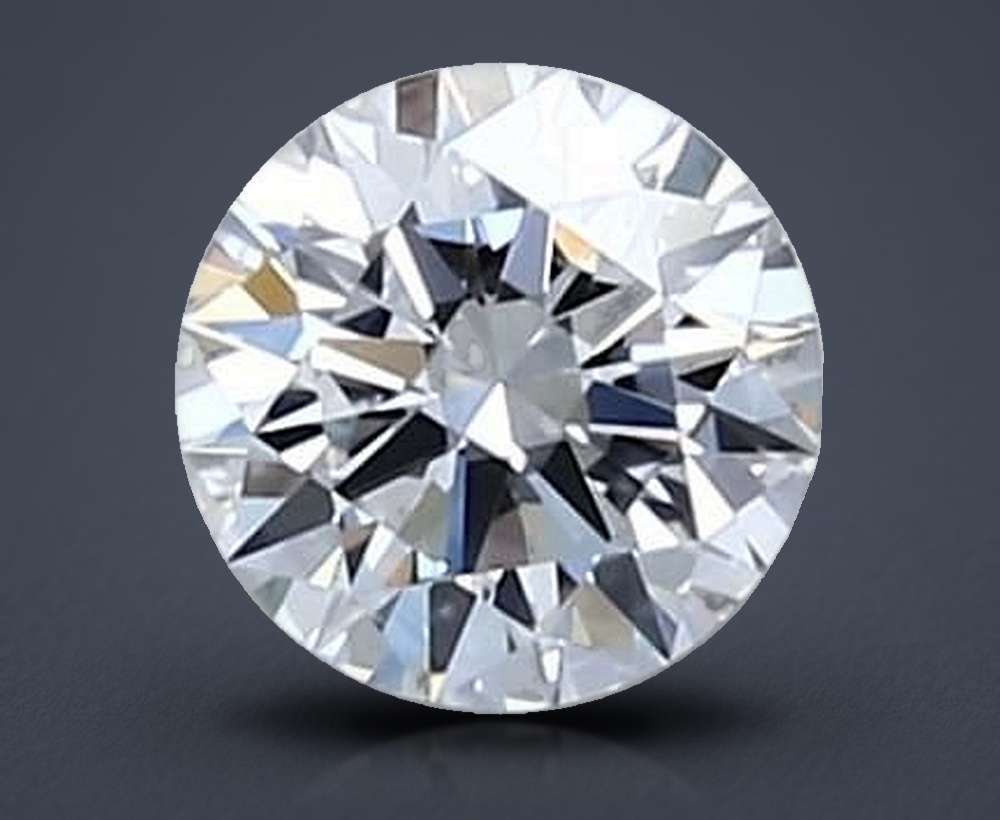 0.41ct F IF Rare Carat Ideal Cut Round Diamond