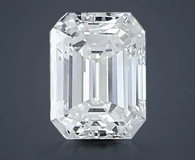 0.33ct F VS2 Very Good Cut Emerald Diamond