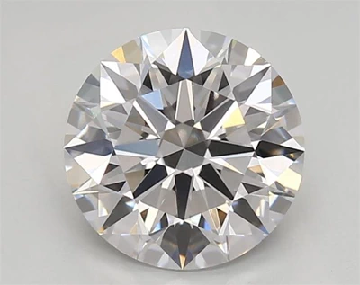 1.86ct D VVS2 Rare Carat Ideal Cut Round Lab Grown Diamond