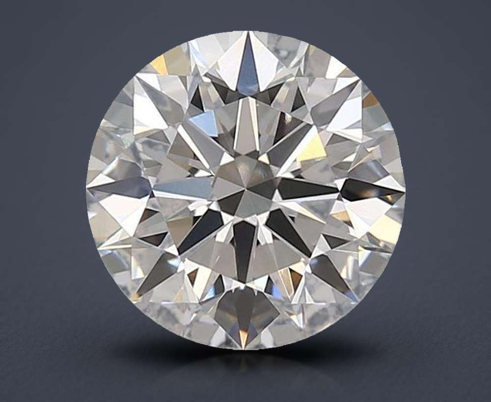 1.86ct D VVS2 Rare Carat Ideal Cut Round Lab Grown Diamond