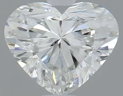 0.57ct H SI1 Very Good Cut Heart Diamond