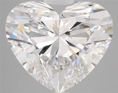 7.09ct E VS2 Rare Carat Ideal Cut Heart Lab Grown Diamond
