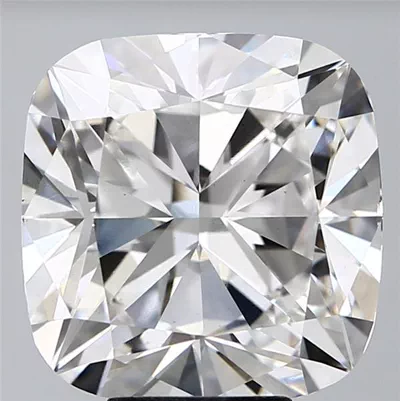 8.37ct F VS1 Rare Carat Ideal Cut Cushion Lab Grown Diamond