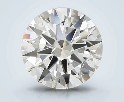 3.70ct K SI2 Rare Carat Ideal Cut Round Diamond