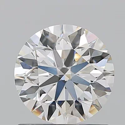 1.09ct I IF Rare Carat Ideal Cut Round Diamond