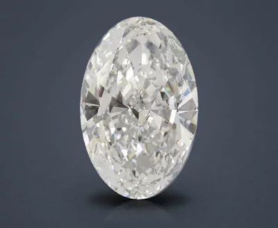 17.40ct F VS1 Very Good Cut Oval Lab Grown Diamond
