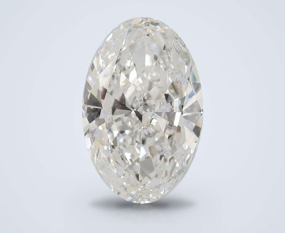 17.40ct F VS1 Very Good Cut Oval Lab Grown Diamond