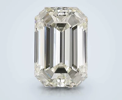 5.01ct K VS2 Rare Carat Ideal Cut Emerald Diamond