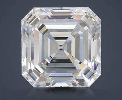 1.57ct D VS1 Excellent Cut Asscher Lab Grown Diamond